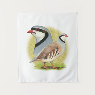 Chukar Partridge Combo Tapestry