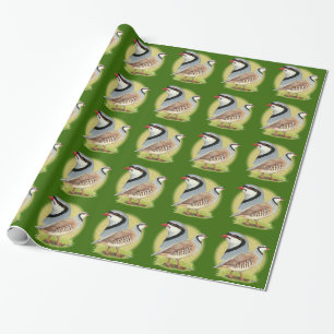 Chukar Partridge Combo Wrapping Paper