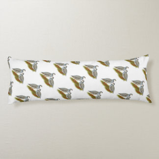 Chukar Partridge Pair Body Cushion