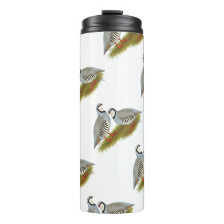 Chukar Partridge Pair Thermal Tumbler