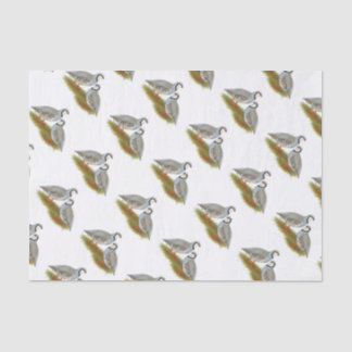 Chukar Partridge Pair Tissue Paper