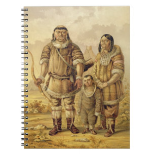 Chukchi Nomads, engraved by Winckelmann and Sons ( Spiral Notebook