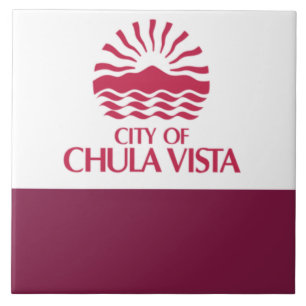 Chula Vista city flag Tile