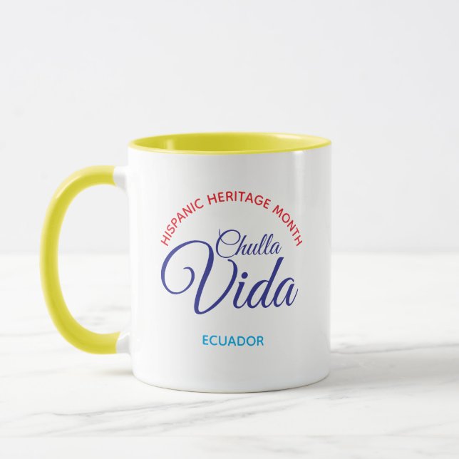 Chulla Vida / Ecuador  Mug (Left)