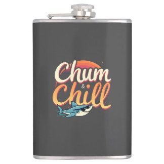 Chum and Chill Hip Flask
