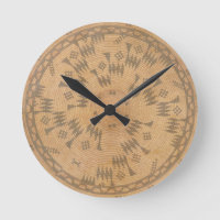 Chumash Native American Art Clock