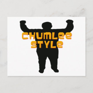 Chumlee Style Postcard