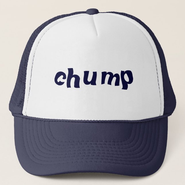 chump trucker hat (Front)