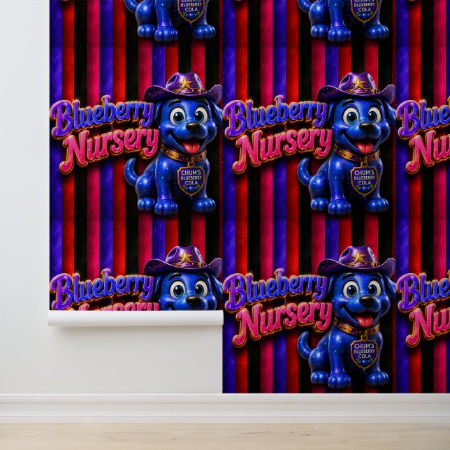 chums blueberry Nursery/blueberry dog wallpaper (Application)