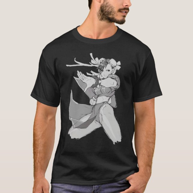 CHUN LI WATERCOLOR Classic T-Shirt (Front)