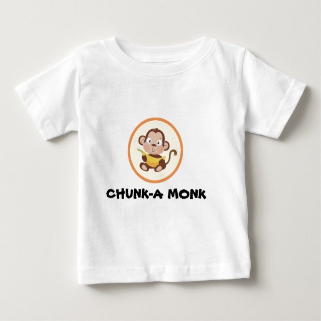 chunk monk, CHUNK-A MONK Baby T-Shirt (Front)