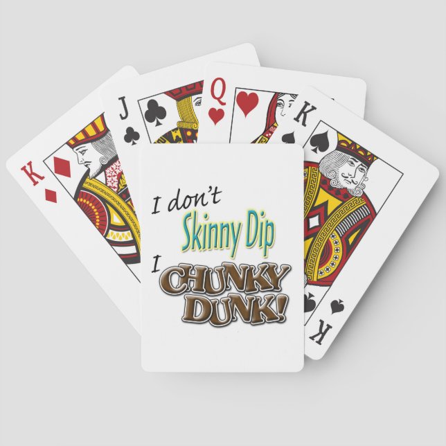 Chunky Dunk Playing Cards (Back)