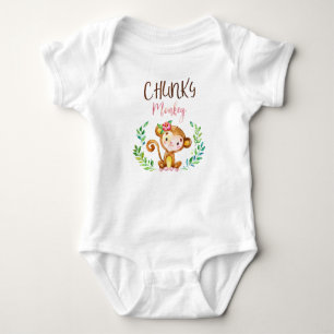 Chunky Monkey Baby Clothes, Monkey baby Baby Bodysuit
