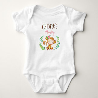 Chunky Monkey Baby Clothes, Monkey baby Baby Bodysuit