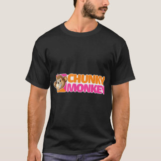 Chunky Monkey Funny Saying Sarcastic Novelty Humou T-Shirt