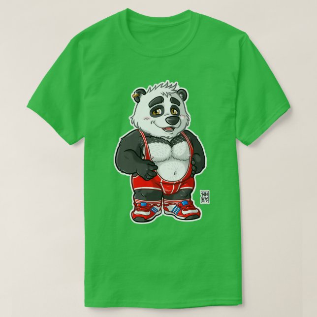 CHUNKY PANDA BEARZOO SERIES T-Shirt (Design Front)