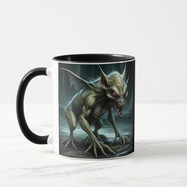 Chupacabra - Cryptid Monsters or Animals Mug (Left)