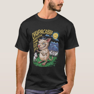 Chupacabra Legendary Creature Mythical Beast Crypt T-Shirt