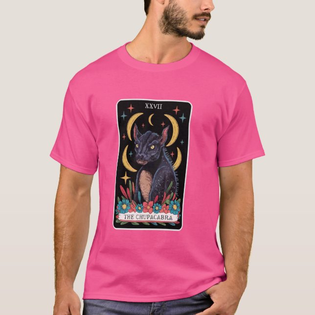 Chupacabra Legendary Creature Mythical Beast Crypt T-Shirt (Front)