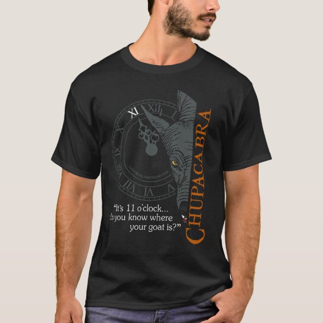 Chupacabra - Men's Black T-Shirt (Front)