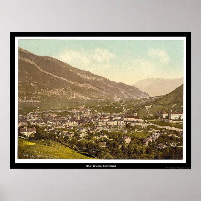 Chur, Grisons, Switzerland Poster (Front)