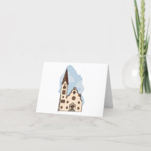 Church Architecture Thank You Card