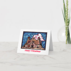 church at Isleta Holiday Card