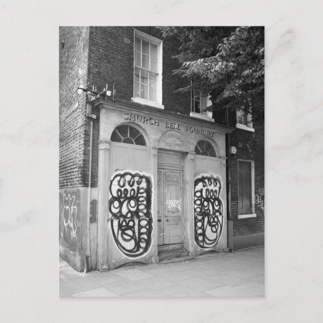 Church Bell Foundry, London UK Postcard (Front)