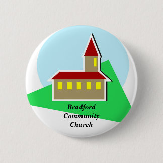 Church, BradfordCommunityChurch 6 Cm Round Badge
