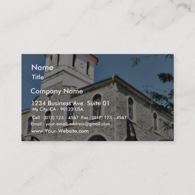 Church Business Card (Front)
