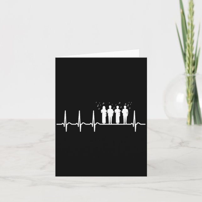 Church Choir Group - Cool Funny Choir Director Card (Front)