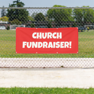 Church Fundraiser Banner