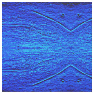 Church Glass In Blue Fabric