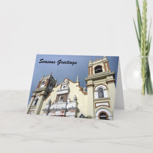 church greetings holiday card (Front)