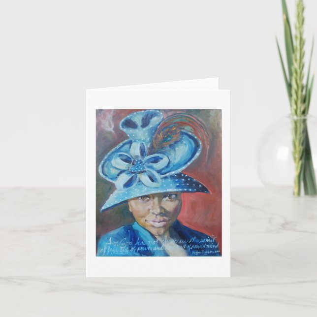 Church Hat Chey greeting card (Front)
