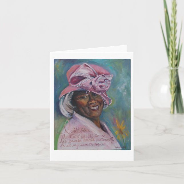 Church Hat Ida Card (Front)