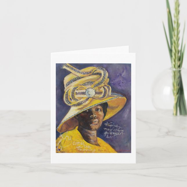 Church Hat Nica Card (Front)
