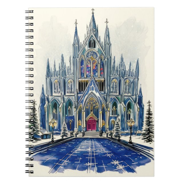 Church Illustration Notebook (Front)