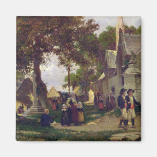 Church in Brittany Magnet