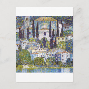 Church in Cassone, Gustav Klimt Postcard