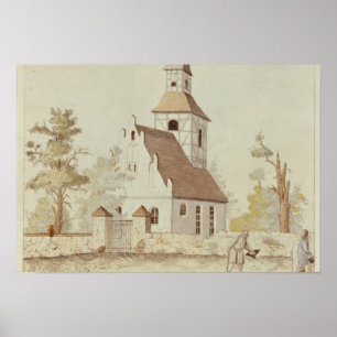 Church in Pankow, Berlin Poster