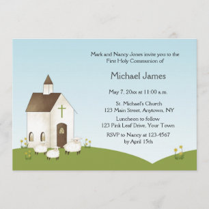 Church, Lambs Communion Invitation