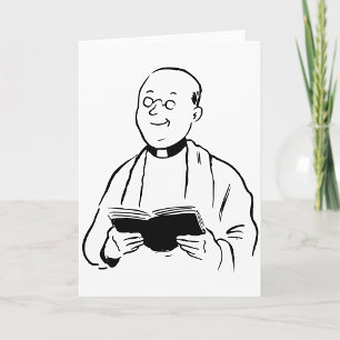 Church Minister Greeting Cards