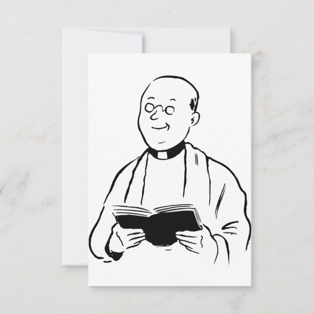 Church Minister Invitations (Front)