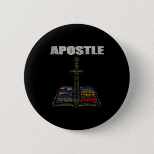Church Minister Word Cloud Astle Pastor Appreciati 6 Cm Round Badge
