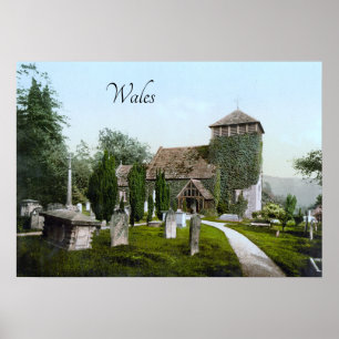 Church near Monmouth (1900) Poster