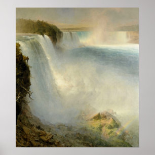 Church - Niagara Falls From The American Side 1867 Poster