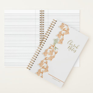 Church Notes Spiral Notebook