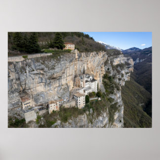 Church of Madonna della Corona Poster