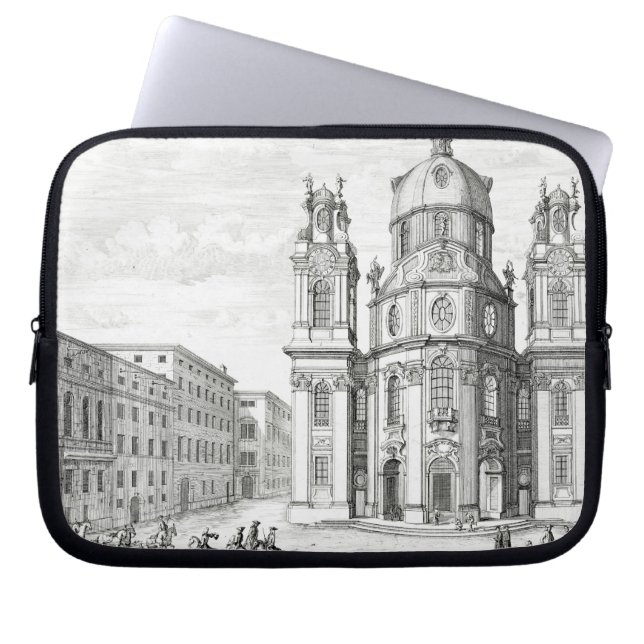 Church of Notre Dame, Salzburg, Austria, from 'Ent Laptop Sleeve (Front)